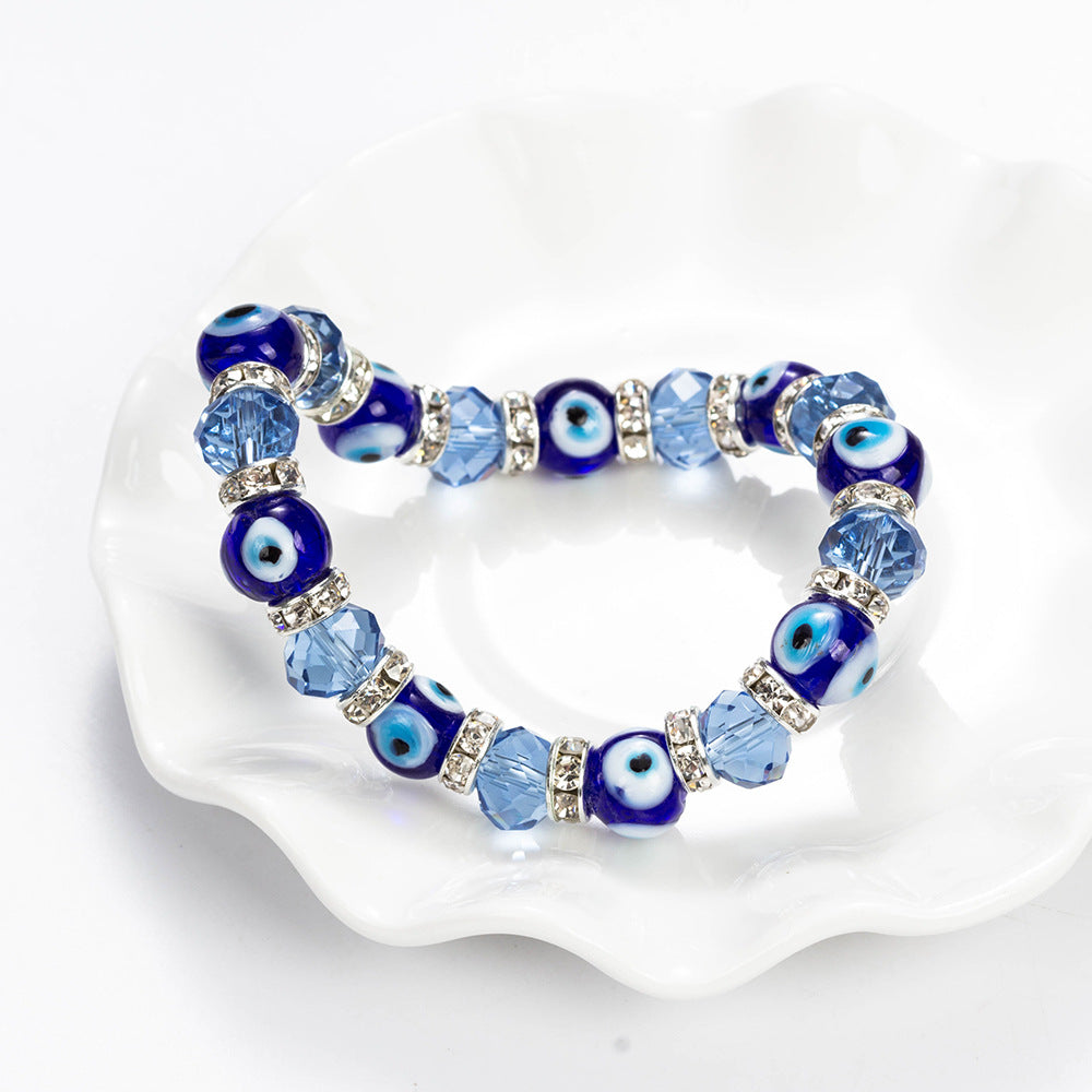 Demon Eye Crystal Bracelet