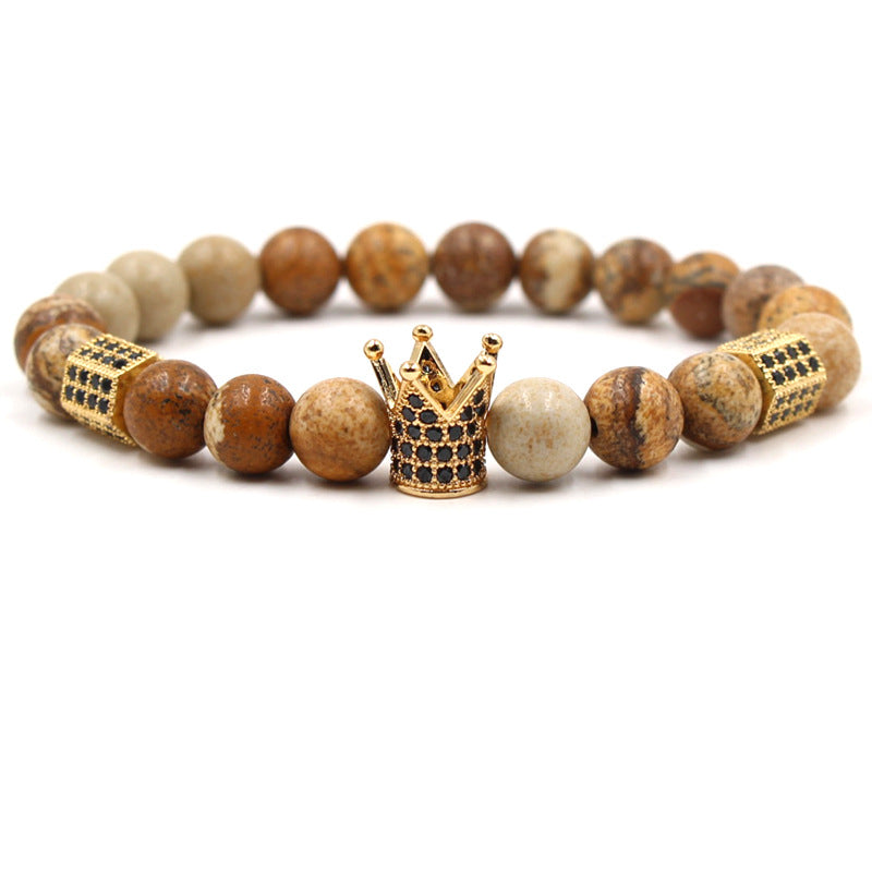 Tiger Eye Stone Stretch Bracelet