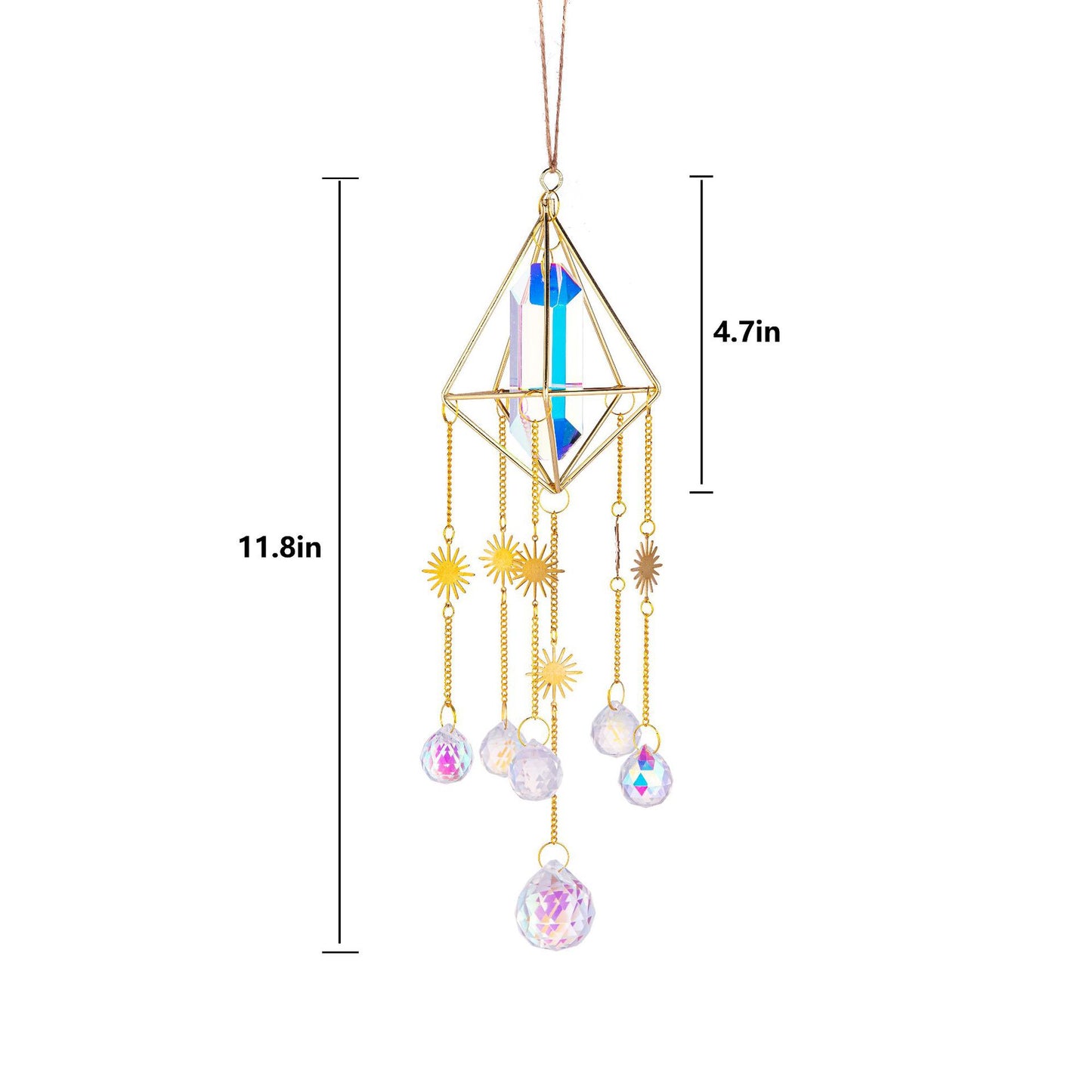 Crystal Sun Catcher Crystal Pendant Lighting Pendant Garden Decoration