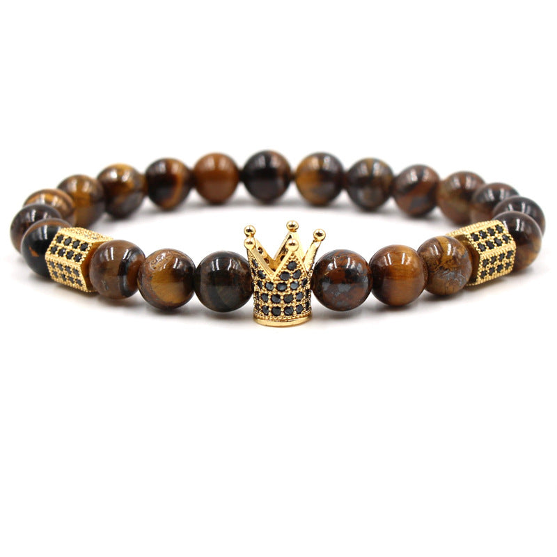 Tiger Eye Stone Stretch Bracelet