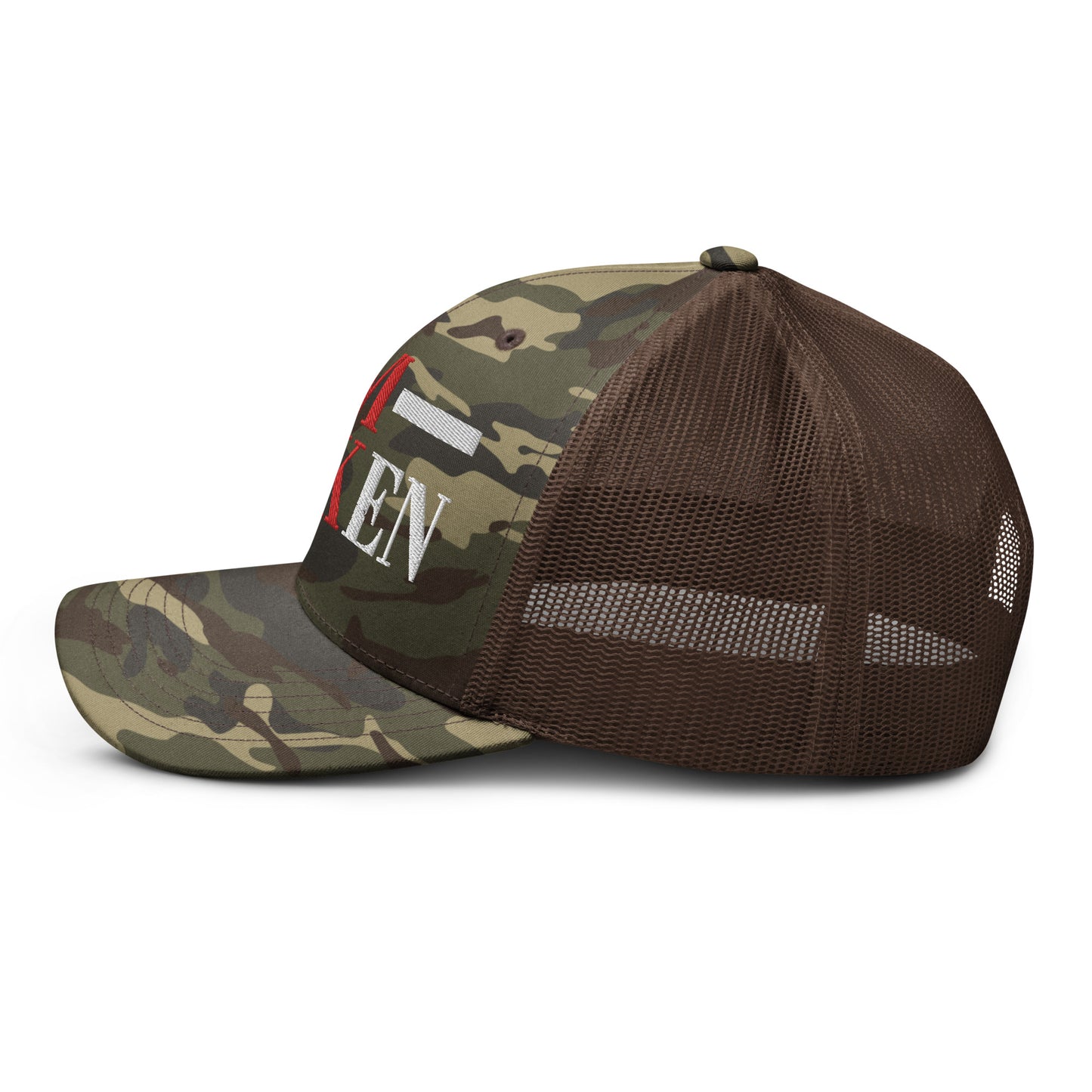 I'm OK Camouflage trucker hat