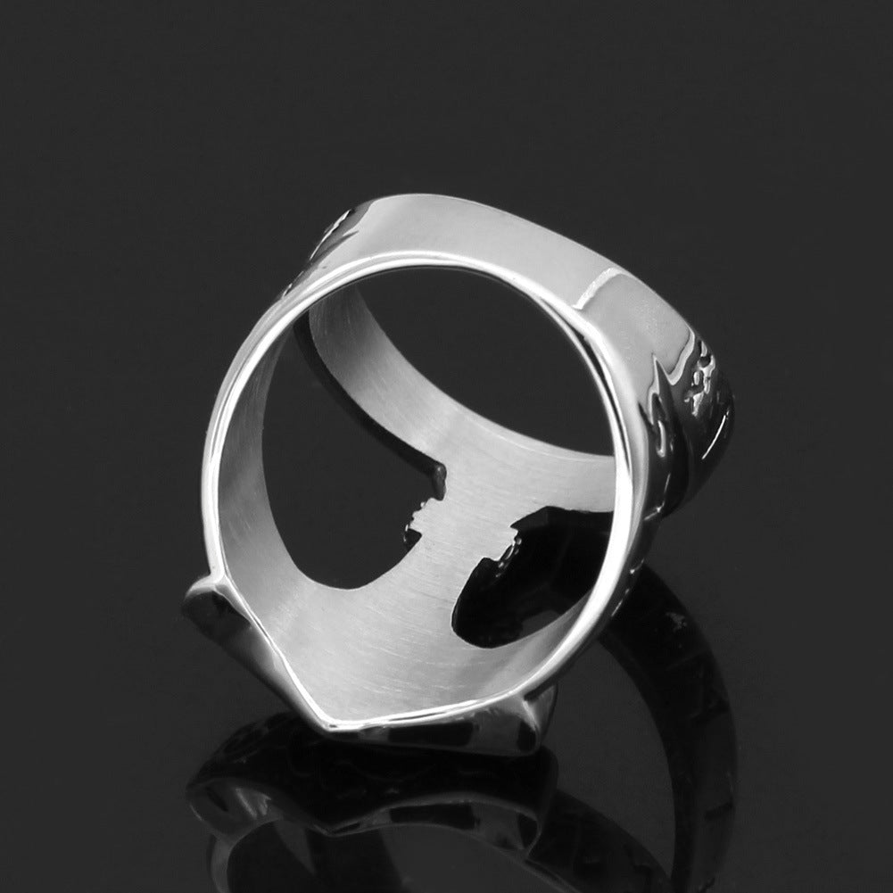 Molnir Viking Hammer Stainless Steel Ring Men